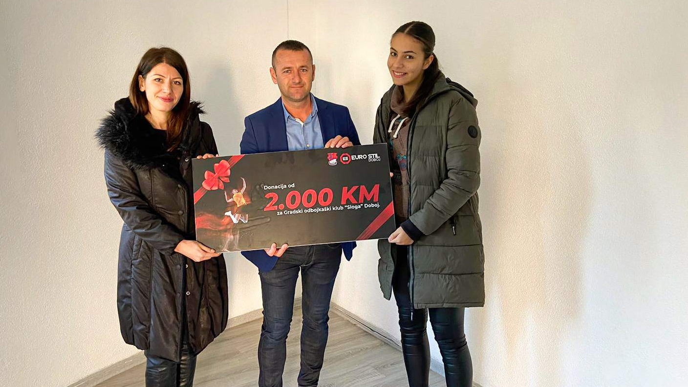Kompanija Euro Stil, članica Hifa-Oil Group, donacijom podržala GOK „Sloga“ Doboj