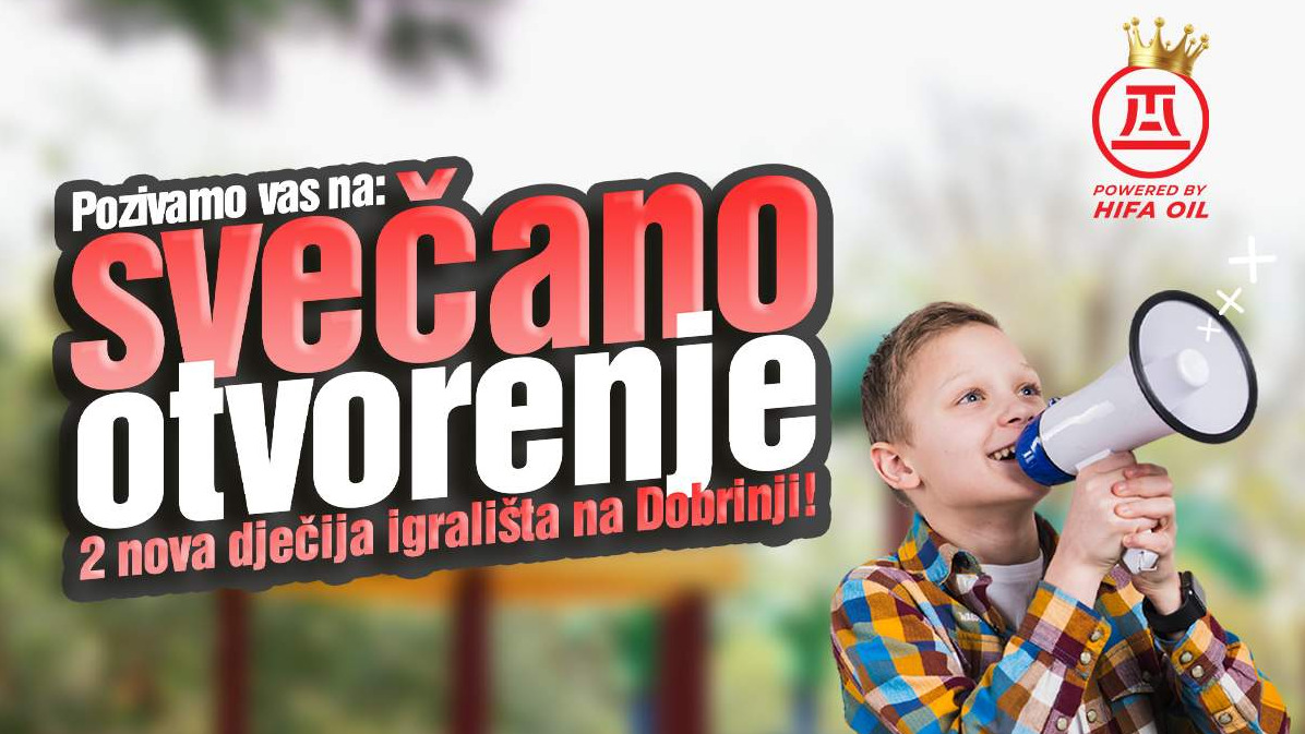 Općina Novi Grad Sarajevo dobija dva nova dječija igrališta – HIFA-OIL sa djecom Sarajeva