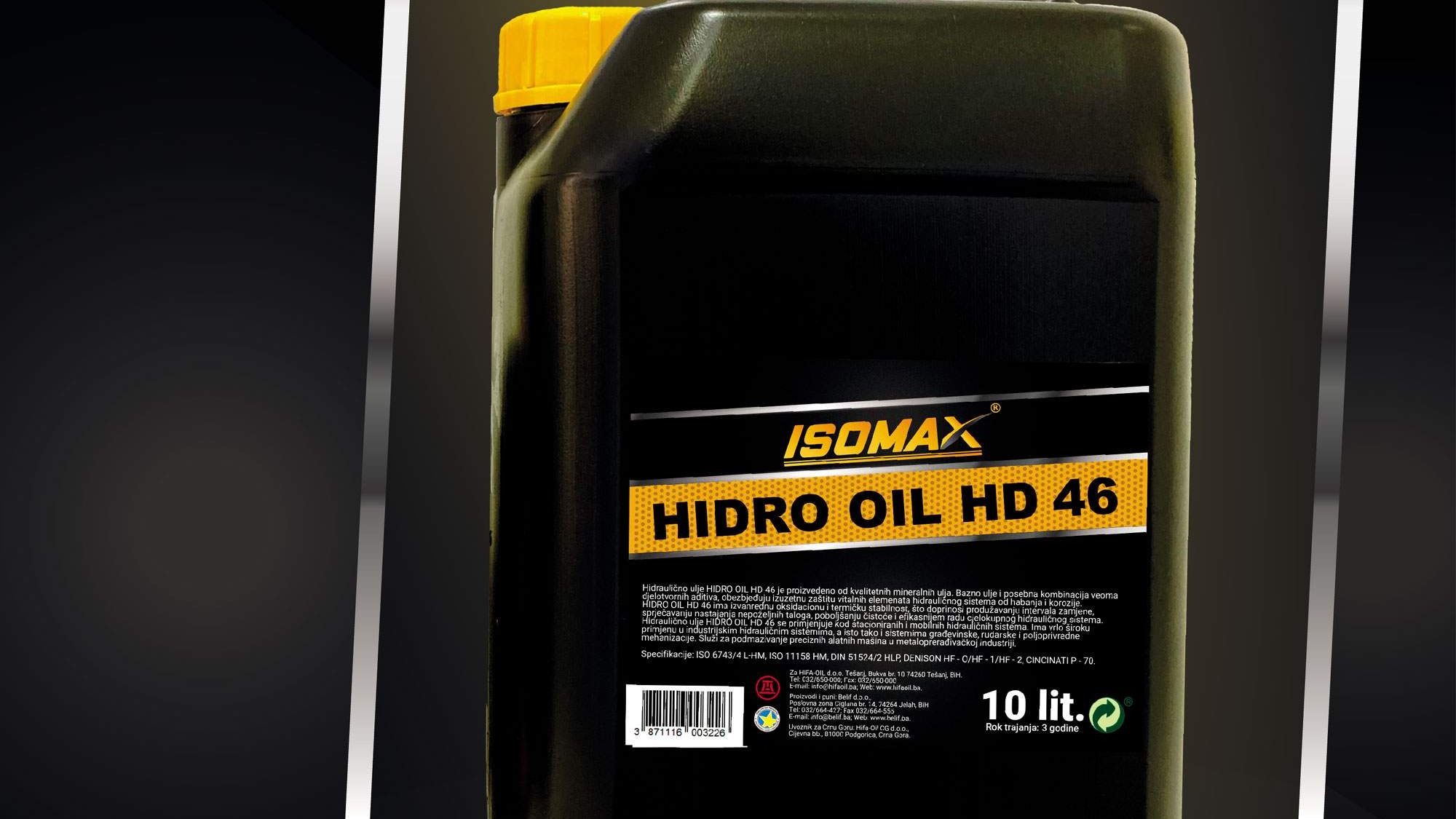 ISOMAX HIDRO OIL HD - 46
